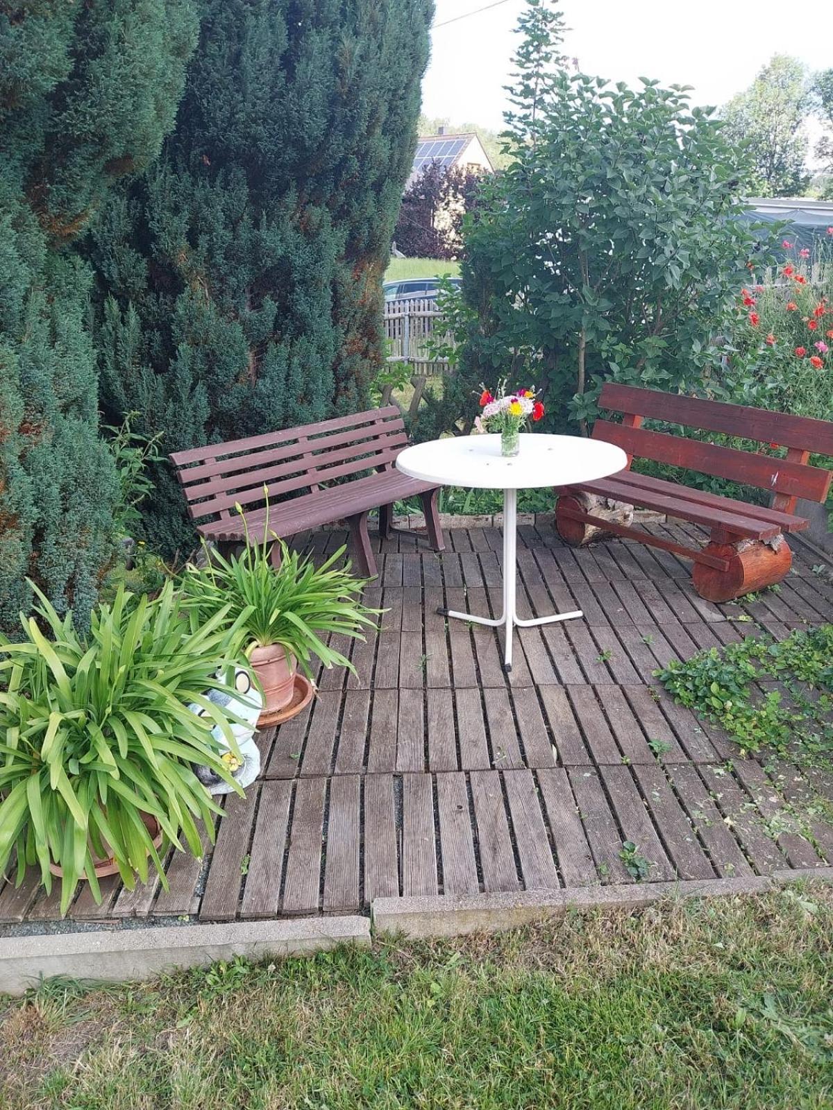 Ferienwohnung Einsiedel 켐니츠 외부 사진